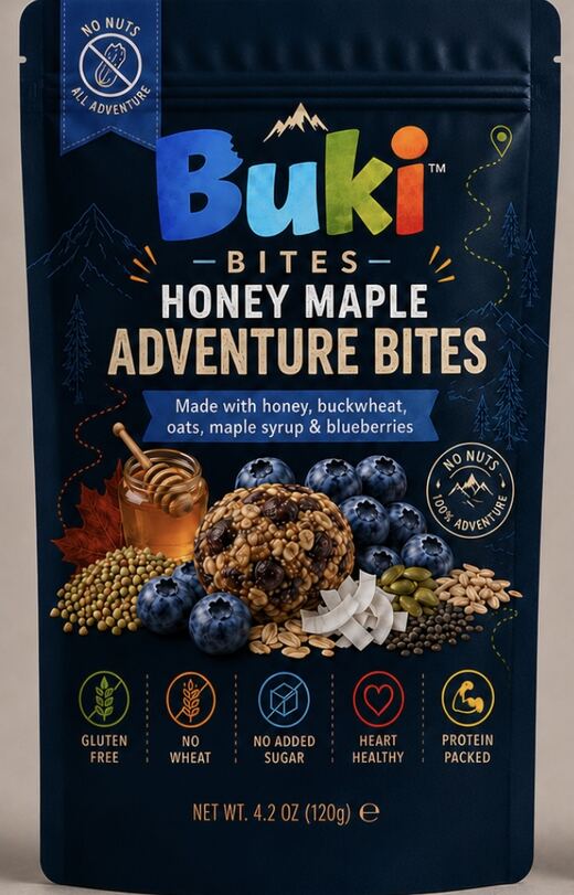 Buki Bites Blueberry Pouch